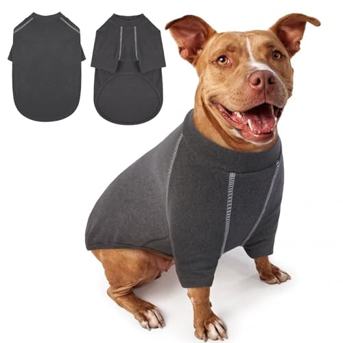 IECOii hundepullover,hundemantel Fleece,Hunde Sweatshirt,Hunde Pullover,Warmer und Leichter hundepulli,wintermantel Hund,Outdoor hundemantel,hundejacke,Hundepullover Hundemantel Fleece(Grau,2XL) IECOii hundepullover,hundemantel Fleece,Hunde Sweatshirt,Hunde Pullover,Warmer und Leichter hundepulli,wintermantel Hund,Outdoor hundemantel,hundejacke,Hundepullover Hundemantel Fleece(Grau,2XL) von IECOii