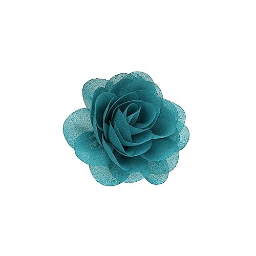 IEEDFJKK Hundehalsband Blumen mit exquisiter Verarbeitung, Gummiband Design, Katzenfliege, entzückendes, schönes Aussehen, Heimtierbedarf für Welpen, Retro-Blau von IEEDFJKK