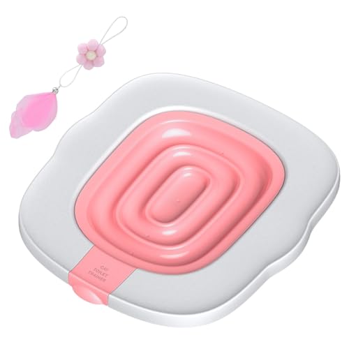 IFASHIHOME Verbessertes Katzentoiletten-Trainingsset, universelles Katzentoiletten-Trainingssystem, wiederverwendbarer Trainer für die Haustierreinigung mit 1 austauschbaren Katzenfeder-Spielzeug IFASHIHOME Verbessertes Katzentoiletten-Trainingsset, universelles Katzentoiletten-Trainingssystem, wiederverwendbarer Trainer für die Haustierreinigung mit 1 austauschbaren Katzenfeder-Spielzeug von IFASHIHOME