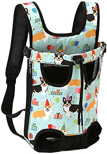 IFIKK Hunderucksack Katzenrucksack für Katzen und Hunde Welpen Atmungsaktive und Faltbare Weich Haustier Hunde Rucksack mit internem Sicherheitsgur Leicht Verstellbar Tragetasche von IFIKK