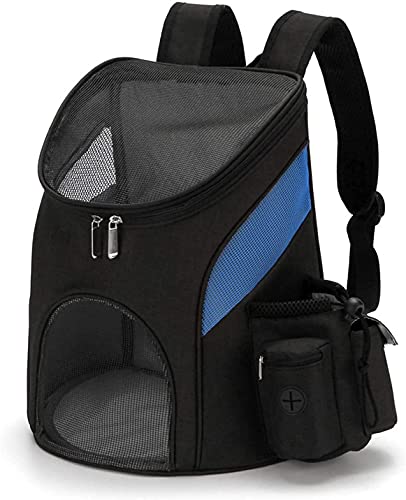 IFIKK Katzenrucksack Hunderucksack für Katzen und Hunde Welpen Atmungsaktive und Faltbare Weich Haustier Hunde Rucksack mit internem Sicherheitsgur Leicht Verstellbar Tragetasche von IFIKK