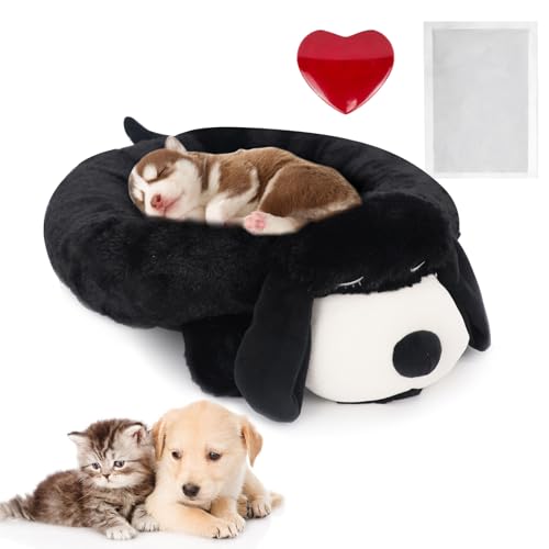 IFOYO Welpen-Herzschlag-Spielzeug, Einschlafhilfe, 45,7 x 33 cm, kleines Hundebett für ängstliche Welpen, Herzschlag, Welpenspielzeug, beruhigendes Spielzeug für Hunde, Haustier-Angstlinderung und IFOYO Welpen-Herzschlag-Spielzeug, Einschlafhilfe, 45,7 x 33 cm, kleines Hundebett für ängstliche Welpen, Herzschlag, Welpenspielzeug, beruhigendes Spielzeug für Hunde, Haustier-Angstlinderung und von IFOYO