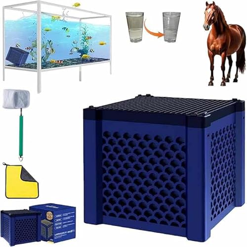 IGYUZJG Eco-Aquarium Wassertrog, Luftreiniger, Würfel 3.0, Aktivkohlefilter, Filtermedien, Filtration und Geruchskontrolle, Waben-Kohlewürfel für Aquarien, Pferdetroge, Teiche und Nutztiertanks (1 IGYUZJG Eco-Aquarium Wassertrog, Luftreiniger, Würfel 3.0, Aktivkohlefilter, Filtermedien, Filtration und Geruchskontrolle, Waben-Kohlewürfel für Aquarien, Pferdetroge, Teiche und Nutztiertanks (1 von IGYUZJG