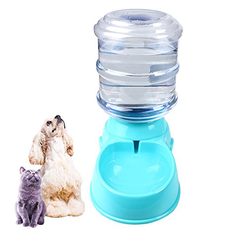 IHRKleid Wasserspender für Haustiere automatischer Haustier Zufuhr trinkender Brunnen Katze Hund Plastiknahrungsmittel Schüssel Haustier Wasserspender 3.5L (Automatischer Wasserspender) von IHRKleid