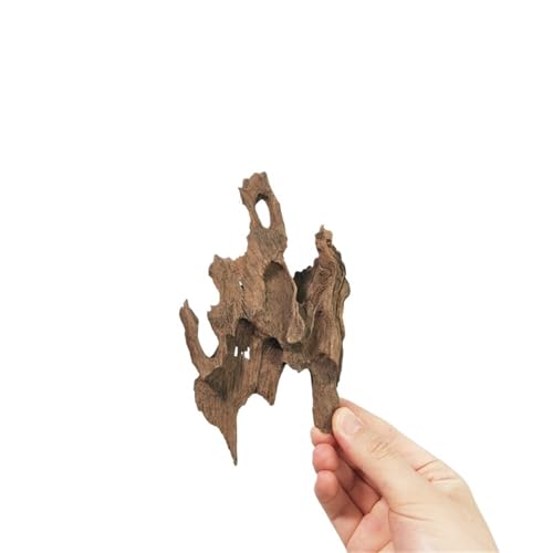 IKFGTJRE Aquarium Treibholz Treibholz Aquarium Fisch Ruheloch Holz Extra Großes Holz Aquarium Garnelen Holz F Treibholz Baumstamm(5-10cm 2pcs) von IKFGTJRE