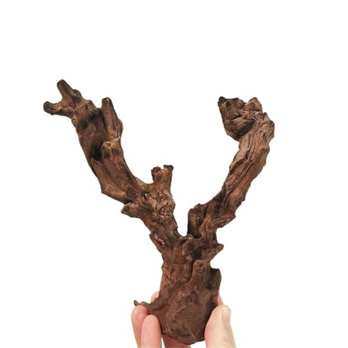 IKFGTJRE Aquarium Treibholz Treibholz Aquarium Holz Großes Treibholz Aquarium Fisch Tank Baumstamm Aquarium Holz Extra Groß for Zuhause(20-25cm-2pcs) von IKFGTJRE