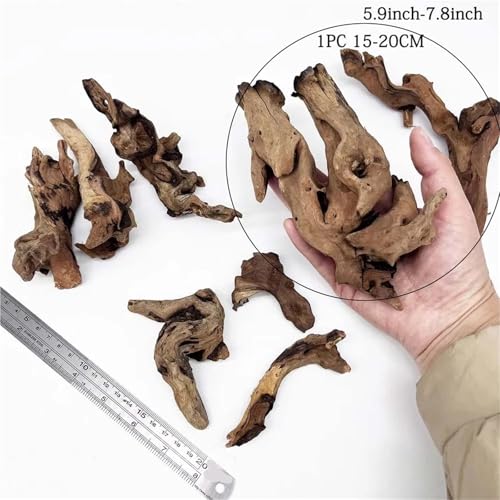 IKFGTJRE Aquarium Treibholz Treibholz for Aquarium, 1 Stück, Dekoration, große Treibholzdekorationen for Aquarien, Reptilien, Bartagamen, Zubehör for Luftpflanzen von IKFGTJRE