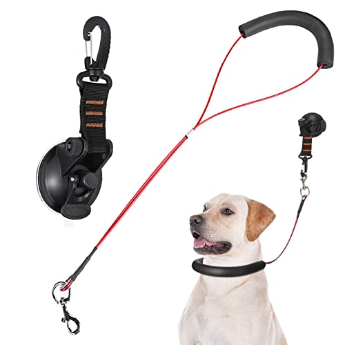 Hunde-Badeseil mit Saugnapf, verstellbare Welpenwanne, Haustier-Badezubehör mit Schnalle und Saugnapf für Haustier, Hund, Katze, Dusche, Fellpflege, Schneiden von Nägeln Hunde-Badeseil mit Saugnapf, verstellbare Welpenwanne, Haustier-Badezubehör mit Schnalle und Saugnapf für Haustier, Hund, Katze, Dusche, Fellpflege, Schneiden von Nägeln von IKIMI