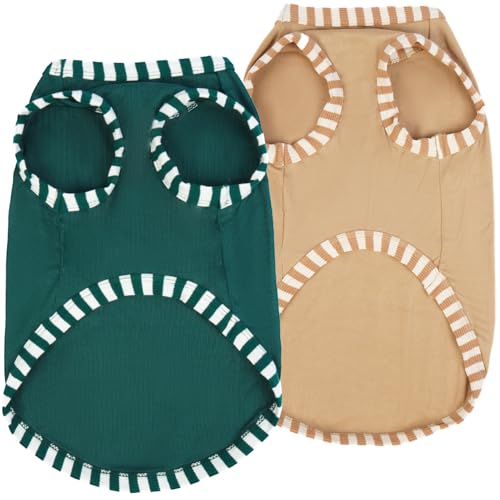 IKIPUKO 2er-Pack mittelgroße Hunde-Shirts, ärmellos, Hunde-T-Shirt, weiche Hundekleidung, Pullover, Hunde-Sweatshirt, leichtes Hunde-Tanktop für mittelgroße Hunde, Jungen, Mädchen, Chihuahua, Shihtzu, IKIPUKO 2er-Pack mittelgroße Hunde-Shirts, ärmellos, Hunde-T-Shirt, weiche Hundekleidung, Pullover, Hunde-Sweatshirt, leichtes Hunde-Tanktop für mittelgroße Hunde, Jungen, Mädchen, Chihuahua, Shihtzu, von IKIPUKO