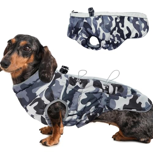 hundejacke hundejacke winter hundejacke große warme hundejacke schneeanzug mit reißverschluss reflektierende weste wasserdicht schneejacke hundejacke von IKIPUKO