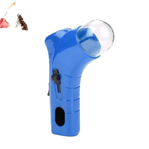 ILESTDG Cat Treat Shooter Gun - Leckerli Pistole Katze, Interactive Puppy Award Snack Catapult Toy, Interaktives Katzenspielzeug (Blue) von ILESTDG