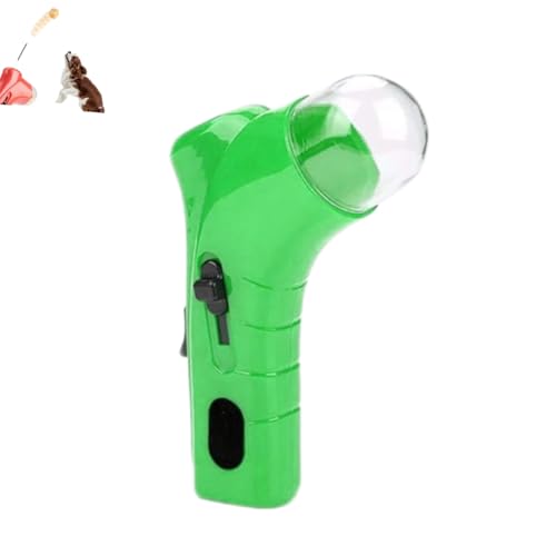 ILESTDG Cat Treat Shooter Gun - Leckerli Pistole Katze, Interactive Puppy Award Snack Catapult Toy, Interaktives Katzenspielzeug (Green) von ILESTDG