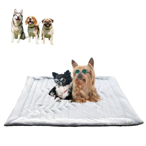 ILESTDG Pfoten Chill Kühlmatte Für Hunde & Katzen – Dr Pfotenchill Selbstkühlende Sommer Matte Für Haustiere, Kühleffekt Ohne Strom (L(122 * 71CM)) von ILESTDG