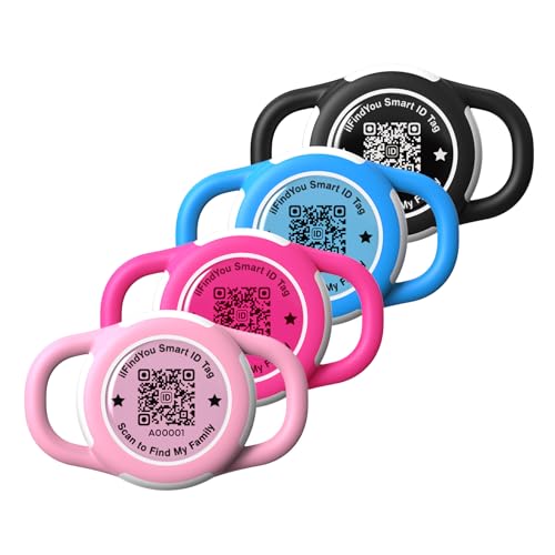 ILFINDYOU AirTag Hundehalsbandhalter für Apple Tracker, wasserdicht, verschiedene Farben, 4 Stück ILFINDYOU AirTag Hundehalsbandhalter für Apple Tracker, wasserdicht, verschiedene Farben, 4 Stück von ILFINDYOU