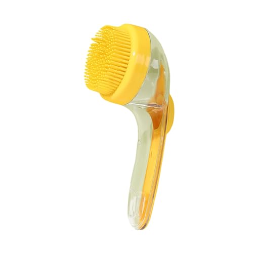 ILZAPT Massagebürste für Hunde mit langem Griff, mit Shampoo-Spender, Badezimmer, Katzen, Massagekamm, Fellpflege, Duschbürste, bequem ILZAPT Massagebürste für Hunde mit langem Griff, mit Shampoo-Spender, Badezimmer, Katzen, Massagekamm, Fellpflege, Duschbürste, bequem von ILZAPT