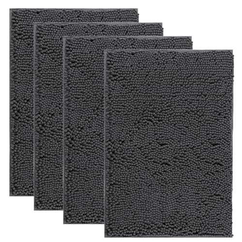 IM HOME Hunde-Fußmatten für schlammige Pfoten, 76,2 x 50,8 cm, saugfähige Chenille-Fußmatten, rutschfest, waschbar, für den Innenbereich, weiche Schmutzmatte für den Eingangsbereich, Hundebett-Matte IM HOME Hunde-Fußmatten für schlammige Pfoten, 76,2 x 50,8 cm, saugfähige Chenille-Fußmatten, rutschfest, waschbar, für den Innenbereich, weiche Schmutzmatte für den Eingangsbereich, Hundebett-Matte von IM HOME