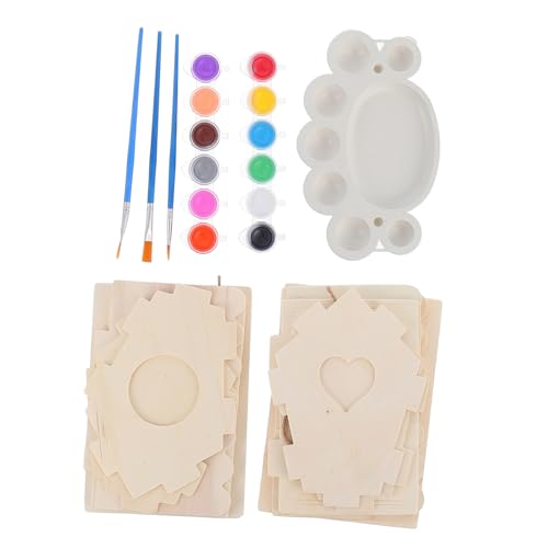 IMIKEYA 10 Stück Vogel Nest Bird House Set Vogelhaus Bausatz Vogelkäfig Für Den Garten Vogelnest Im Freien Vogelhäuser Mit Farben Basteln Für Heimdekoration Hölzern IMIKEYA 10 Stück Vogel Nest Bird House Set Vogelhaus Bausatz Vogelkäfig Für Den Garten Vogelnest Im Freien Vogelhäuser Mit Farben Basteln Für Heimdekoration Hölzern von IMIKEYA