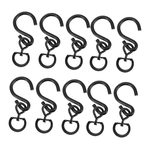 IMIKEYA 10Stücke Drehbare Blumentopfhaken Teilig Flexible Aufhänger Für Pflanzgefäße Im Innen Und Außenbereich Für Dekoration Und Sichere Befestigung von IMIKEYA