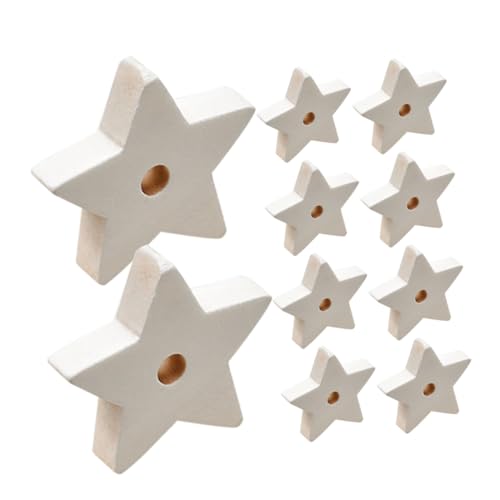 IMIKEYA 10stücke Hängendes Beißspielzeug Für Papageien Aus Holz Großes Vogelspielzeug Zum Kauen Kauspielzeug Für Vögel Und Haustiere Lustiges Spielzeug Zum Aufhängen Für Sittiche von IMIKEYA