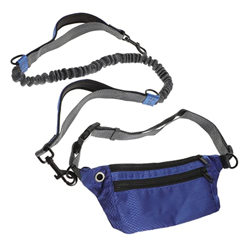 IMIKEYA 1Satz Freihändige Haustierleine Mit Taillenbeutel Reflektierende Joggingleine Für Outdoor Aktivitäten Langlebig Für Und Läufe von IMIKEYA