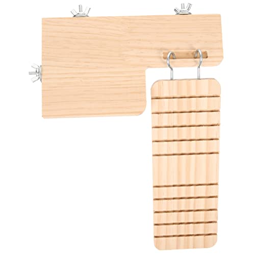 IMIKEYA 1Satz Hamster Kletterspielzeug Aus Holz Beiß Und Käfig Hängeplattform Langlebiges Und Sicheres Für Kleine Haustiere Zufälliger Stil von IMIKEYA