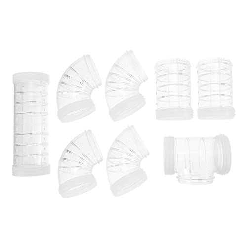 IMIKEYA 1Satz Hamsterkäfig Außenrohr DIY Hamster Labyrinthverbinder Kompatibel mit Verschiedenen Käfigdesigns Sicherer Tunnel für Hamsterübung Langlebiges Material für Kreative IMIKEYA 1Satz Hamsterkäfig Außenrohr DIY Hamster Labyrinthverbinder Kompatibel mit Verschiedenen Käfigdesigns Sicherer Tunnel für Hamsterübung Langlebiges Material für Kreative von IMIKEYA