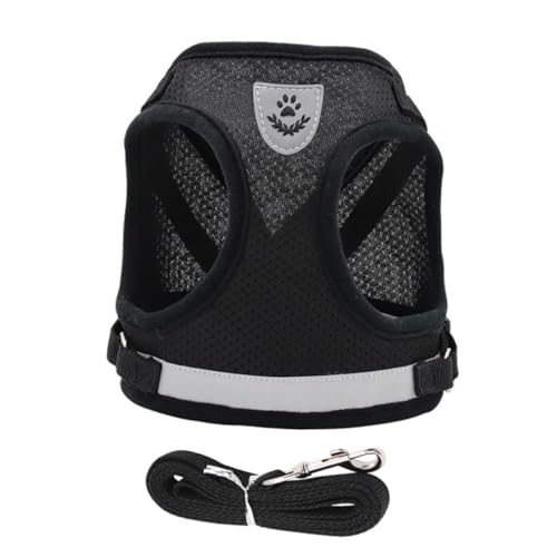 IMIKEYA 1Satz Hundegeschirr Reflektierend für Einstellbares Welpengeschirr mit Leine Ergonomisches Design Langlebig und Komfortabel für und Outdoor Aktivitäten IMIKEYA 1Satz Hundegeschirr Reflektierend für Einstellbares Welpengeschirr mit Leine Ergonomisches Design Langlebig und Komfortabel für und Outdoor Aktivitäten von IMIKEYA