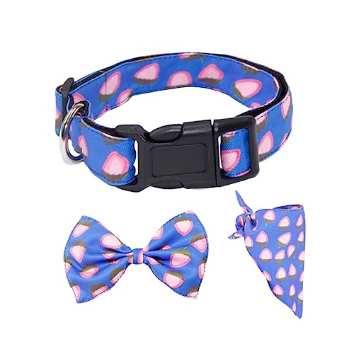 IMIKEYA 1Satz Hundehalsband mit Fliege und Halstuch Verstellbares Haustierzubehör für Stilvolles und Design für Ihres Haustieres IMIKEYA 1Satz Hundehalsband mit Fliege und Halstuch Verstellbares Haustierzubehör für Stilvolles und Design für Ihres Haustieres von IMIKEYA