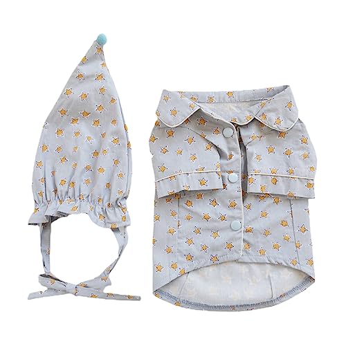 IMIKEYA 1Satz Hundepyjama für Haustiere Gemütlicher Schlafanzug mit Sternenmotiv Bequemes Outfit für Perfektes Haustierzubehör IMIKEYA 1Satz Hundepyjama für Haustiere Gemütlicher Schlafanzug mit Sternenmotiv Bequemes Outfit für Perfektes Haustierzubehör von IMIKEYA