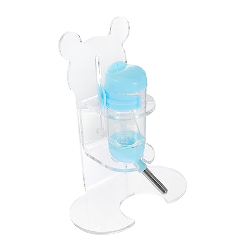 IMIKEYA 1Satz Leckagefeste Haustierwasserflasche mit Verstellbarem Flaschenständer Wasserspender für Hamster und Meerschweinchen zu Installieren Transparentes Design IMIKEYA 1Satz Leckagefeste Haustierwasserflasche mit Verstellbarem Flaschenständer Wasserspender für Hamster und Meerschweinchen zu Installieren Transparentes Design von IMIKEYA