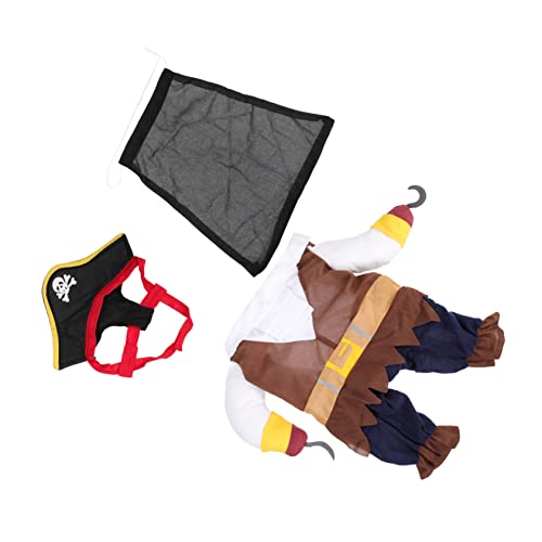 IMIKEYA Piratenkostüm Für Hunde Aus Baumwolle Bequeme Hundekleidung Für Halloween Und Cosplay Dekoratives Kostüm Für Welpen Und Haustiere IMIKEYA Piratenkostüm Für Hunde Aus Baumwolle Bequeme Hundekleidung Für Halloween Und Cosplay Dekoratives Kostüm Für Welpen Und Haustiere von IMIKEYA