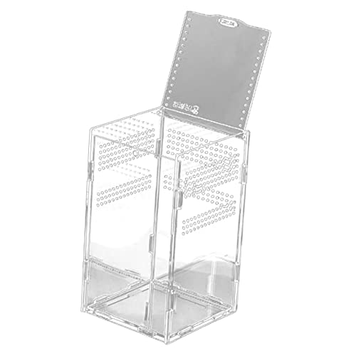 IMIKEYA 1Satz Transparente Terrarien für Reptilien Magnet Reptilienhüllen Nistkästen und Futterbehälter für Mikroterrarien mit Atmungsaktivem Design IMIKEYA 1Satz Transparente Terrarien für Reptilien Magnet Reptilienhüllen Nistkästen und Futterbehälter für Mikroterrarien mit Atmungsaktivem Design von IMIKEYA