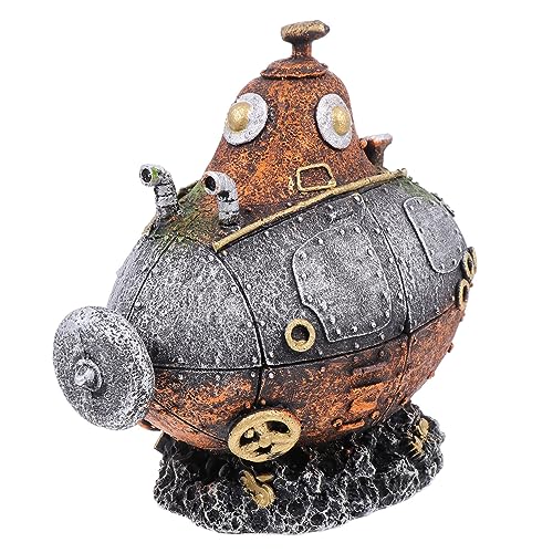 IMIKEYA 1Stück Aquarium Harzdekoration Boot Trümmerstatue Einzigartiges für Fischtank zu Reinigen für Süß und Erhöht Ästhetischen IMIKEYA 1Stück Aquarium Harzdekoration Boot Trümmerstatue Einzigartiges für Fischtank zu Reinigen für Süß und Erhöht Ästhetischen von IMIKEYA