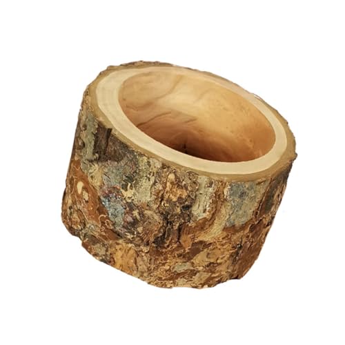IMIKEYA 1Stück Hamster Holz Futterschüssel Pet Food Speicherschale Für Nagetiere Natürliche Holzschale Zufälliger Für Hamster Und Meerschweinchen Haustier Holz Feeder von IMIKEYA