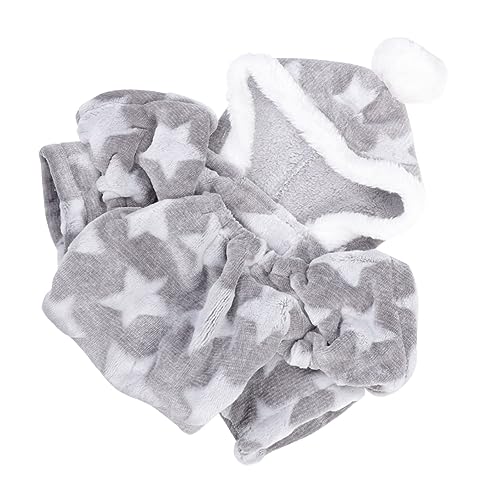 IMIKEYA 1Stück Haustier Schlafanzug Für Kleine Winterliche Hundekleidung Aus Weichem Korallenfleece Mit Gemütliches Outfit Für Süße von IMIKEYA