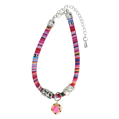 IMIKEYA 1Stück Katzenhalsband Mit Glöckchen Verstellbar Für Kätzchen Und Kleine Katzen Design Für Sicherheitsbedarf Und Haustiermode von IMIKEYA