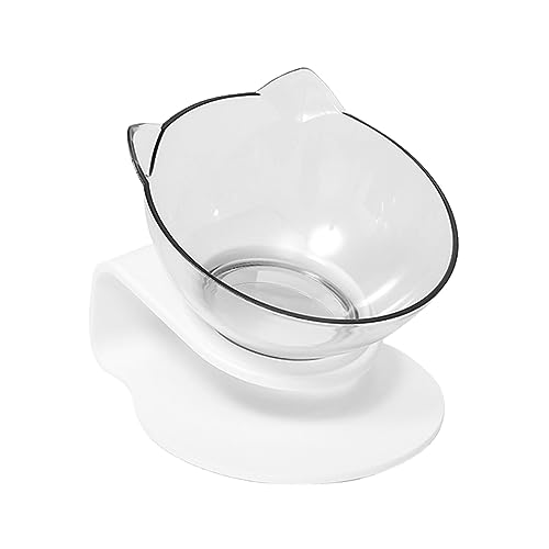 IMIKEYA 1Stück Katzennapf mit Geneigtem Transparente Futterschale für Katzen Ergonomisches Design Schützt Nacken rutschfest zu Reinigen für Futter und Wasser IMIKEYA 1Stück Katzennapf mit Geneigtem Transparente Futterschale für Katzen Ergonomisches Design Schützt Nacken rutschfest zu Reinigen für Futter und Wasser von IMIKEYA