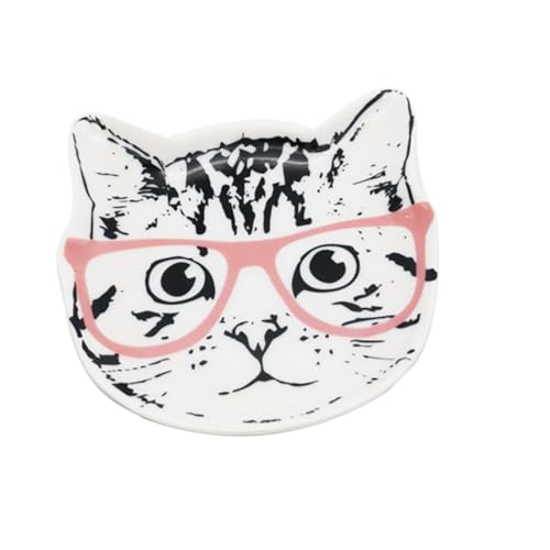 IMIKEYA 1Stück Katzenschale Cartoon Katzen Design Snack Schmuckablage Praktisch für Katzenfutter oder Aufbewahrung von Kleinigkeiten Sortierten IMIKEYA 1Stück Katzenschale Cartoon Katzen Design Snack Schmuckablage Praktisch für Katzenfutter oder Aufbewahrung von Kleinigkeiten Sortierten von IMIKEYA
