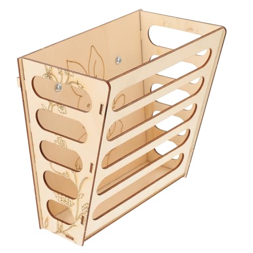 IMIKEYA 1Stück Kleiner Haustier Heu Feeder Aus Futterspender Für Meerschweinchen Und Chinchillas Beißrahmen Schräges Design Für Gesunde Fütterung von IMIKEYA