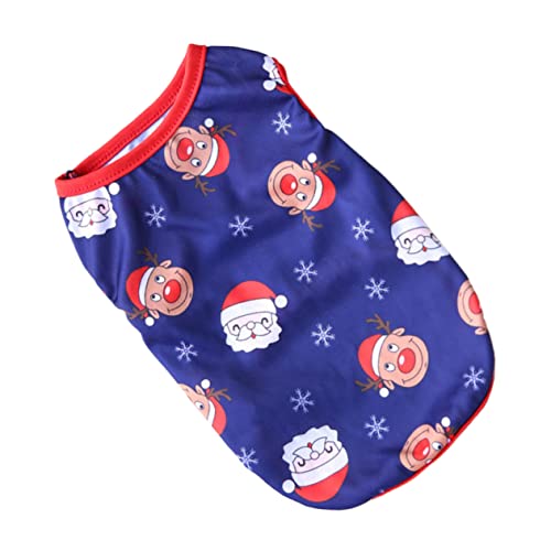 IMIKEYA 1Stück Weihnachts Hundeweste Süße Hundekleidung Für Weihnachten Polyester Haustierkleidung Festliche Hundeveste Für Kleine Und Mittelgroße von IMIKEYA
