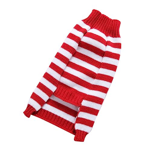 IMIKEYA 1Stück Welpen Pullover Aus Polyester Niedlicher Weihnachts Pullover Für Gestrickter Hundepullover Festliches Hundekostüm Für Kleine von IMIKEYA