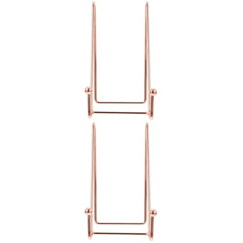 IMIKEYA 2 STK Fotoständer Präsentationsständer Aus Metall Staffelei Displayhalter Aus Metall Buchständer Fotorahmen-präsentationsständer Bilderständer Zeitungsständer Platte Eisen IMIKEYA 2 STK Fotoständer Präsentationsständer Aus Metall Staffelei Displayhalter Aus Metall Buchständer Fotorahmen-präsentationsständer Bilderständer Zeitungsständer Platte Eisen von IMIKEYA