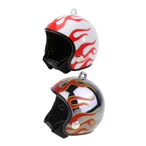 IMIKEYA 2 Stücke Helm Huhn Hamster Hüte Winzigen Zylinder Haustier Hut Hühner Helm Vogel Kauen Hut Haustier Kopfbedeckungen Hahn Hut Hund Harte Hut Kunststoff von IMIKEYA