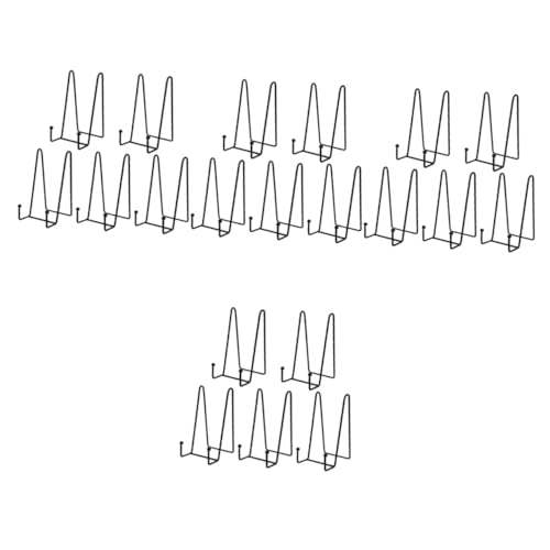 IMIKEYA 20 STK Ständer Für Fotorahmen Plattenständer Untersetzer Fotorahmenhalter Aus Metall Tischtelefon Dekorative Tellerhalter Plattenhalterständer Buchhalter Eisen Palette Schreibtisch von IMIKEYA