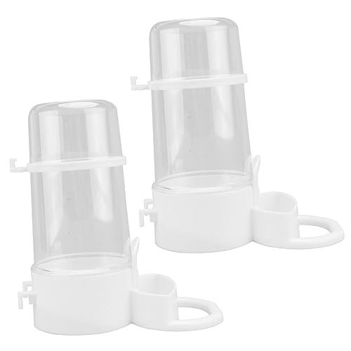 IMIKEYA 2Stücke Automatischer Trink und Futterspender für Vögel Wasserspender und Lebensmittelbehälter für Hühner Tauben Wachteln und Andere Haustiere Langlebigem von IMIKEYA