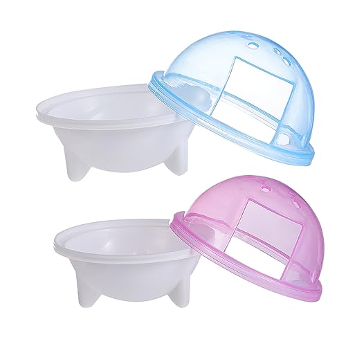IMIKEYA 2Stücke Hamster Badezimmer Kleintier Badewanne und Toilette Kunststoff Zubehör für Hamster und Andere Kleine Haustiere Luftdurchlässig IMIKEYA 2Stücke Hamster Badezimmer Kleintier Badewanne und Toilette Kunststoff Zubehör für Hamster und Andere Kleine Haustiere Luftdurchlässig von IMIKEYA