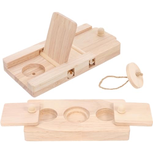 IMIKEYA 2Stücke Hamster Versteckspielzeug aus Holz Interaktives Entdeckungsspielzeug für Kleine Haustiere Langlebig und Sicher für Hamsterkäfig Dekoration und Spielvergnügen IMIKEYA 2Stücke Hamster Versteckspielzeug aus Holz Interaktives Entdeckungsspielzeug für Kleine Haustiere Langlebig und Sicher für Hamsterkäfig Dekoration und Spielvergnügen von IMIKEYA