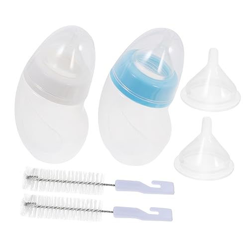 IMIKEYA 2Stücke Haustier Fütterungsflasche für Katzen und Ergonomisches Design aus Lebensmittelechtem Material für Aufzucht von Welpen und Kätzchen Zufällige IMIKEYA 2Stücke Haustier Fütterungsflasche für Katzen und Ergonomisches Design aus Lebensmittelechtem Material für Aufzucht von Welpen und Kätzchen Zufällige von IMIKEYA