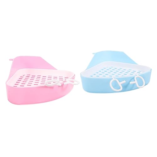 IMIKEYA 2Stücke Haustier Toilette für Meerschweinchen Töpfchen mit Abnehmbaren für Chinchillas Hamster und Andere Kleintiere IMIKEYA 2Stücke Haustier Toilette für Meerschweinchen Töpfchen mit Abnehmbaren für Chinchillas Hamster und Andere Kleintiere von IMIKEYA