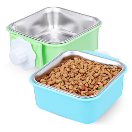 IMIKEYA 2Stücke Hundenapf aus Tragbarer Futternapf für Katzen Höhenverstellbar Reinigen für Drinnen und Draußen mit Doppeltem Design IMIKEYA 2Stücke Hundenapf aus Tragbarer Futternapf für Katzen Höhenverstellbar Reinigen für Drinnen und Draußen mit Doppeltem Design von IMIKEYA